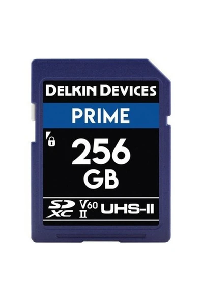 Delkin Devices 256gb Prime Sdxc Uhs-ıı U3/v60 Hafıza Kartı (DDSDB1900256) ürün görseli