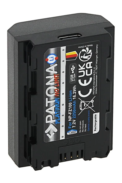 Patona Platinum Batarya Sony NP-FZ100 İçin - Resim 2