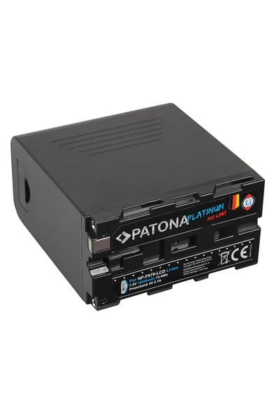 Patona Platinum Np-f970 Lcd Usb Batarya (1336) - Resim 2