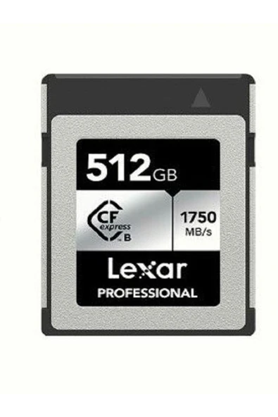 Lexar 512GB Professional CFexpress Type B Card SILVER Series ürün görseli