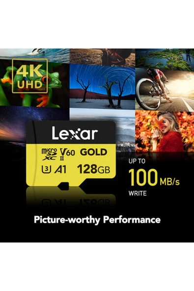 Lexar Professional 128gb 280 Mb/s Gold Micro Sd Hafıza Kartı - 4