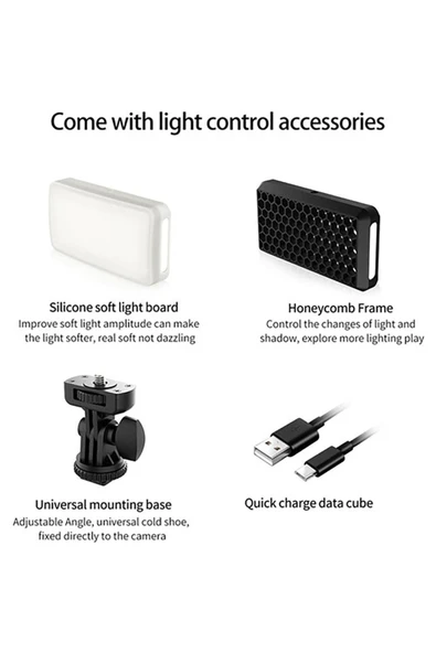 Vijim Vl196 Rgb Led Dolgu Işığı - Resim 7