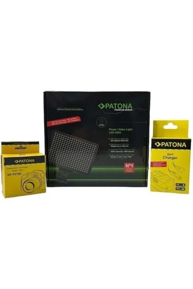 Patona 4295 Premium Pro Panel LED-320A - Resim 5