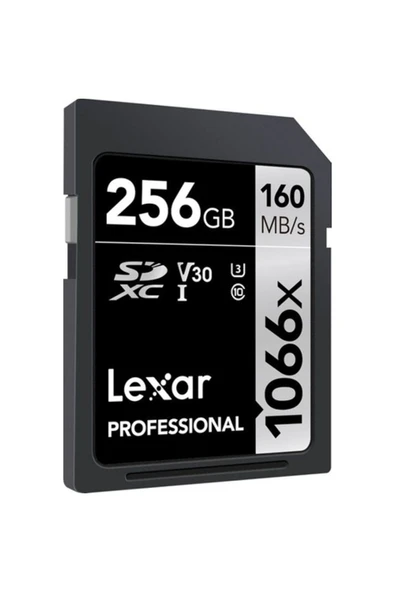 Lexar 256GB 1066X Sd Hafıza Kartı Uhs-I C10 V30 4K (160MB/S) ürün görseli