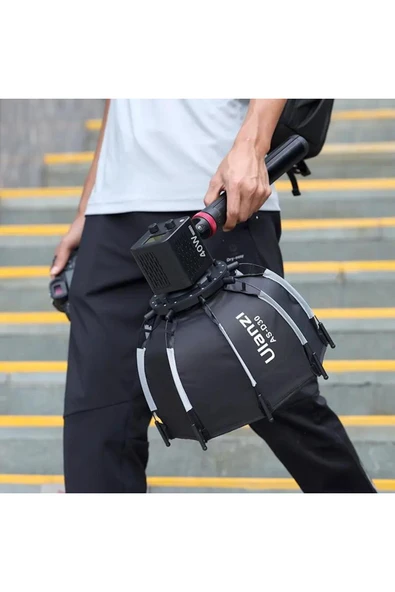 ulanzi AS-D30 30cm Mini Bowens Montajlı ve Izgaralı Sekizgen Softbox - Resim 6