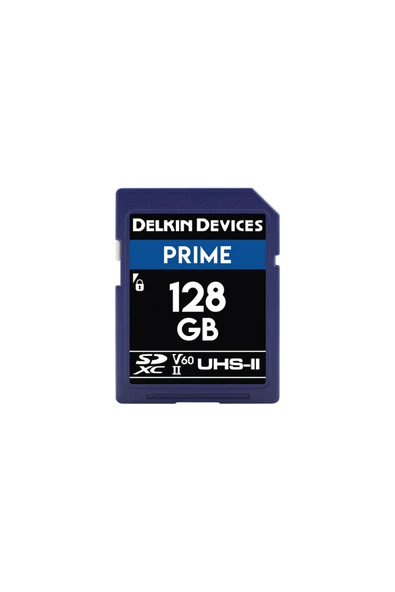 Delkin Devices 128gb Prime Uhs-ıı Sdxc 1900x (V60) Hafıza Kartı - 1