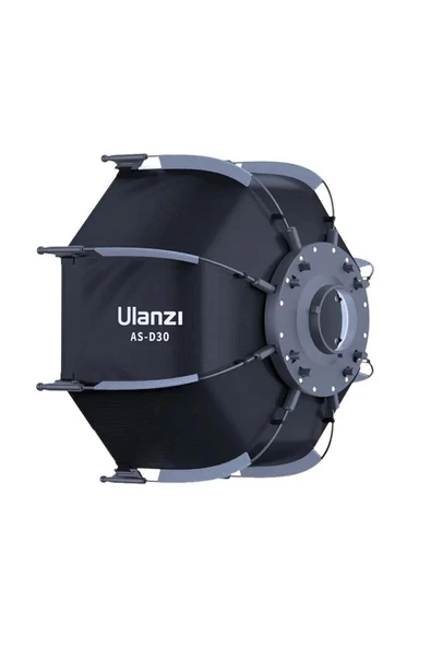 ulanzi AS-D30 30cm Mini Bowens Montajlı ve Izgaralı Sekizgen Softbox ürün görseli