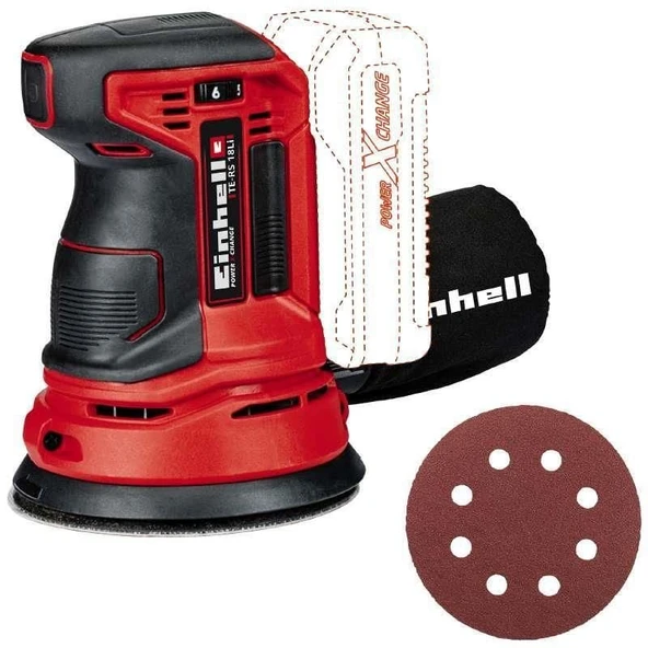Einhell TE RS 18 Li Solo Akülü Eksantrik Zımpara ürün görseli