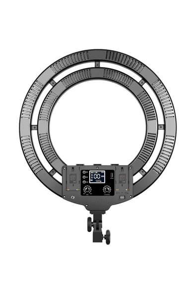 GVM Ring 18 50W Rgb & Bi-Color LED Soft Çift Ring Işık - Resim 4