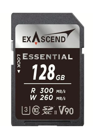 exascend 128GB Essential UHS-II SDXC V90 Hafıza Kartı ürün görseli