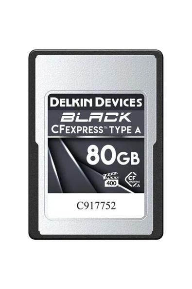 Delkin Devices 80gb Black Cfexpress Type A Hafıza Kartı ürün görseli