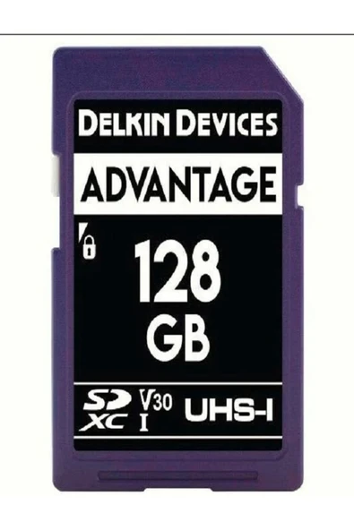 Delkin Devices 128GB Advantage UHS-I SDXC Hafıza Kartı ürün görseli
