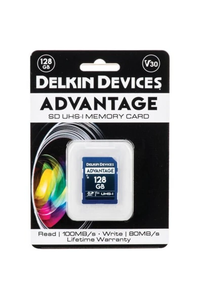 Delkin Devices Delkin ADVANTAGE 128GB SD UHS-I V30 Hafıza Kartı - 2