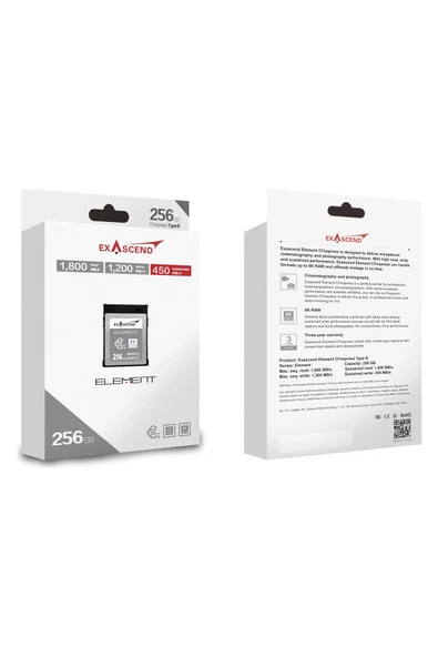 exascend Element 256GB CFexpress Type B Hafıza Kartı - Resim 2
