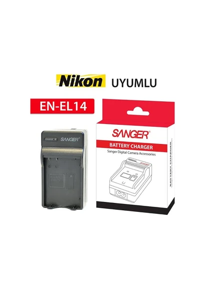 SANGER Nikon En-el14 Batarya Uyumlu Sanger Şarj Cihazı ürün görseli