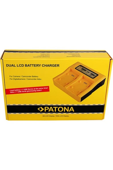 Patona Sony NP-F970 Ikili USB'li Şarj Cihazı - Resim 4