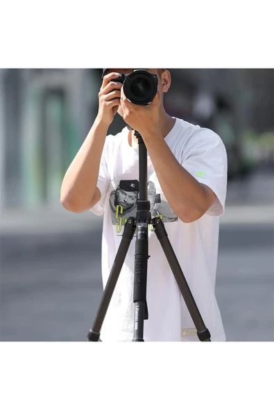 ulanzi Mt-61 Carbon Fiber Hafif Taşınabilir Travel Tripod Monopod - Resim 5