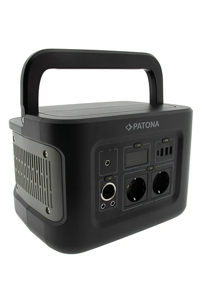 Patona Platinum Taşınabilir Güç İstasyonu 600Wh 600W/230V USB5V/2.4A DC12V/10A - Resim 2