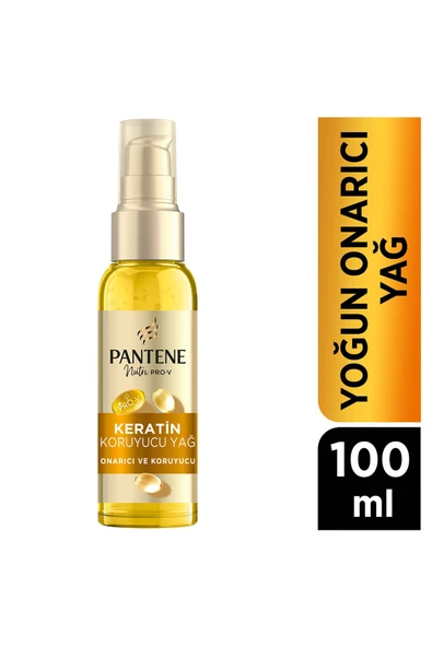 Pantene Pro-V E Vitaminli Keratin Koruyucu Yoğun Onarıcı Saç Bakım Yağı 100 Ml ürün görseli