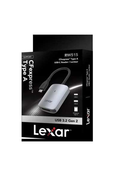 Lexar RW515 CFexpress Type A USB-C Kart Okuyucu ürün görseli