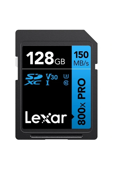 Lexar 128GB LEXAR LSD0800P128G-BNNNG PROFESSIONAL 800X PRO SDXC UHS-I CARDS UP TO 150MB/S READ 45MB/S WRIT - 1