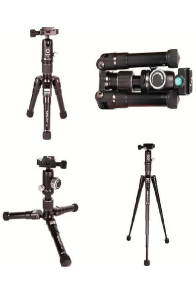 Kingjoy P051+G00 Masa Üstü Mini Tripod - Resim 3