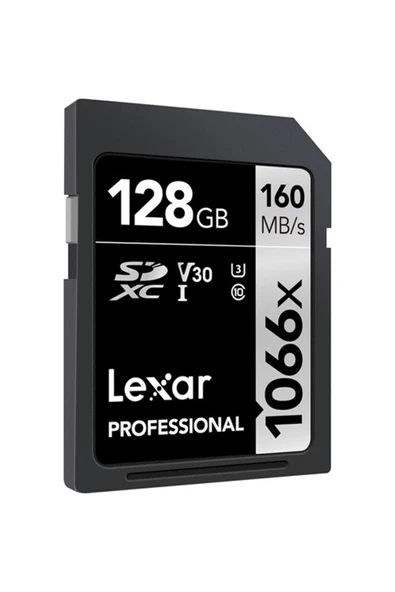 Lexar 128gb 1066x Sdxc Uhs-ı 4k Uhd V30 U3 C10 160mb/sn Hafiza Kart (silver Series) - Resim 2
