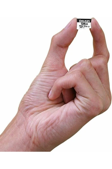 Delkin Devices 128GB Hyperspeed UHS-I MicroSDXC Hafıza Kartı - Resim 3