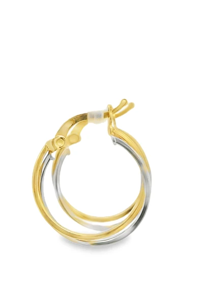 Cigold Taşsız Küpe 14 Ayar Altın 2.02 Gr OA-K1TB01019323 - 2