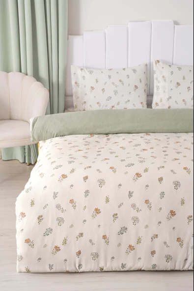 Rivaİstanbul Blush Tek Kişilik Nevresim Takımı Pamuklu - Resim 2