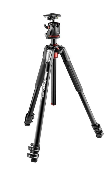 Manfrotto Mk055xpro3 Bhq2 Başlıklı Alüminyum Tripod ürün görseli