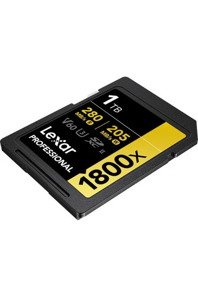 Lexar Professional 1 Tb 280 Mb/s Gold Sd Hafıza Kartı - Resim 4