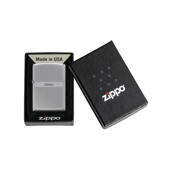 Zippo 250-122075 And Lines Design (5-1) Çakmak - Resim 2