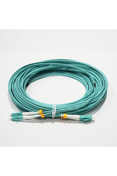 Fiber Optik Patch Kablo LCPC/LCPC DX MM 20mt 50/125 OM3 LSZH - 1