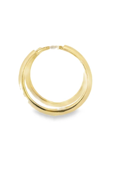 Cigold Taşsız Küpe 14 Ayar Altın 2.10 Gr OA-C1TB01029296 - 2