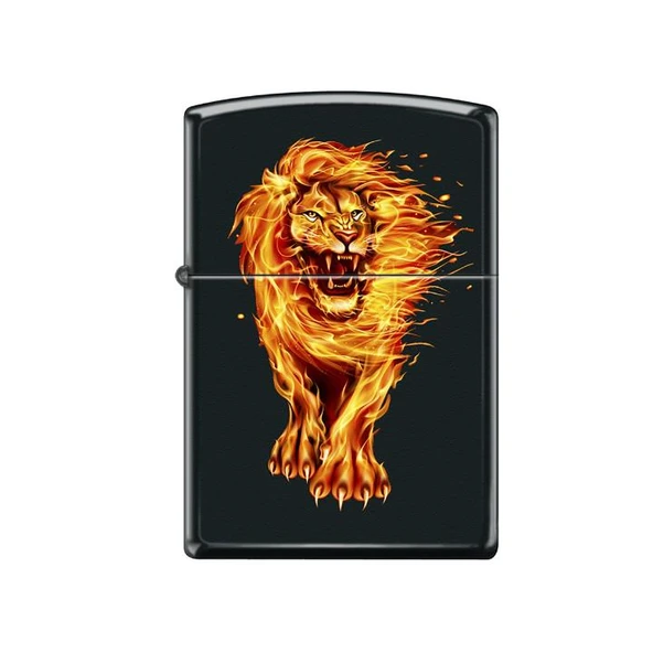 Zippo 218-122129 Lion Fire Design (6-2) Çakmak ürün görseli