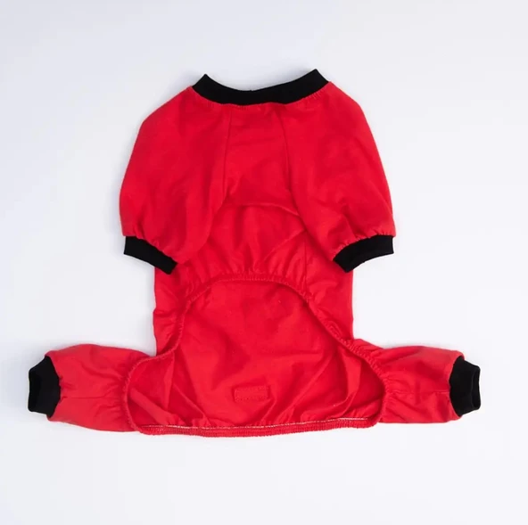 Pawstar Depresso Küçük Irk Köpek Penye Tulum Pijama - 4