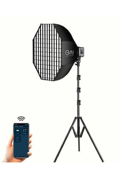 GVM SD80D Bi-Color Video Işık Seti (GVM-SD80D-SET1) - Resim 2