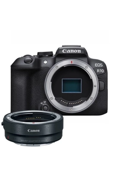 Canon Eos R10 Body + Ef-eos R Mount Adaptör - 1