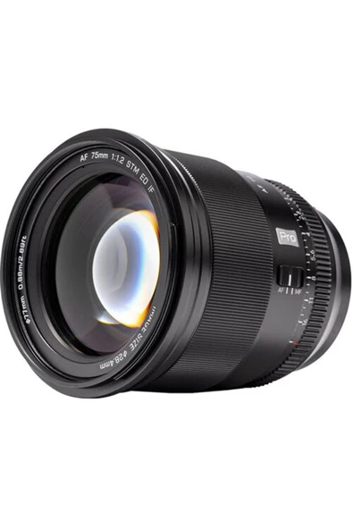VILTROX AF 75mm f/1.2 Lens (Sony E-mount uyumlu) - Resim 3