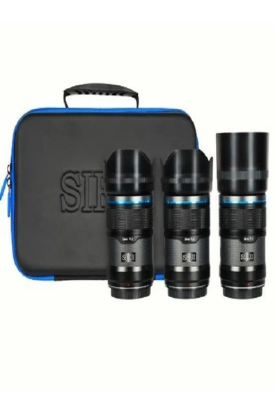 SIRUI Sniper 23mm, 33mm & 56mm F1.2 APSC Auto-Focus Lens Kit X Mount, Black - 1
