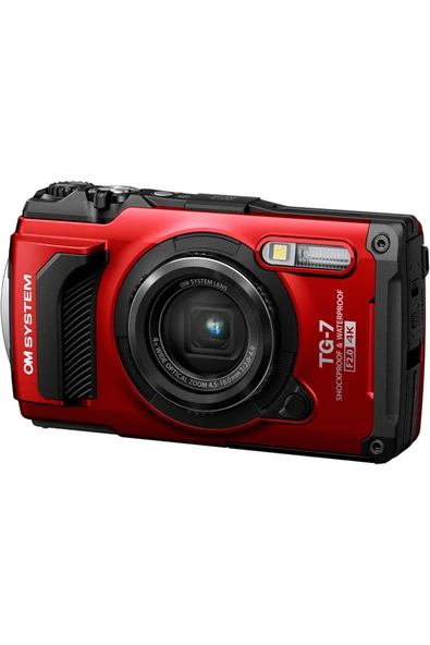 Olympus Om System Tough Tg-7 Sualtı Fotoğraf Makinası (KIRMIZI) - Resim 6