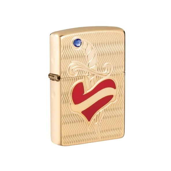Zippo 49303-083344 169 Heart And Sword Design (9-2) Çakmak ürün görseli