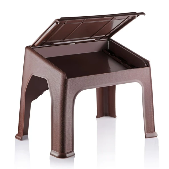 Sandıklı Plastik Rahle Kahverengi 43x35x46cm 7 Adet - 4