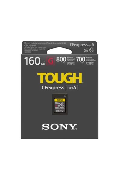 Sony Cea-g160t 160gb Cfexpress Type A Tough Hafıza Kartı - 1