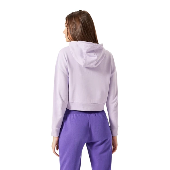 Kadın Kapüşonlu Sweatshirt - Resim 4