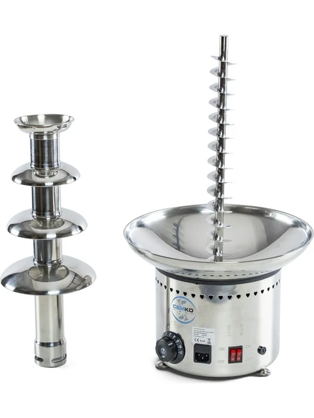 Cemko Çikolata Şelalesi Makinesi 4 Katlı 5 Kg Çikolata Kapasiteli