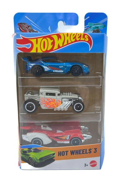 Hot Wheels 3'lü Araba Seti - Set 9 ürün görseli 1