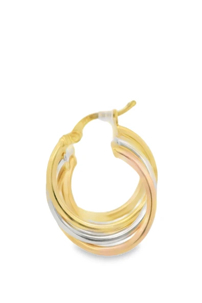 Cigold Taşsız Küpe 14 Ayar Altın 3.88 Gr OA-K1TB01069329 - 2