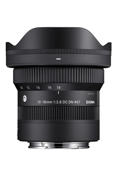 Sigma 10-18mm f/2.8 DC DN Contemporary Lens (Sony E) ürün görseli